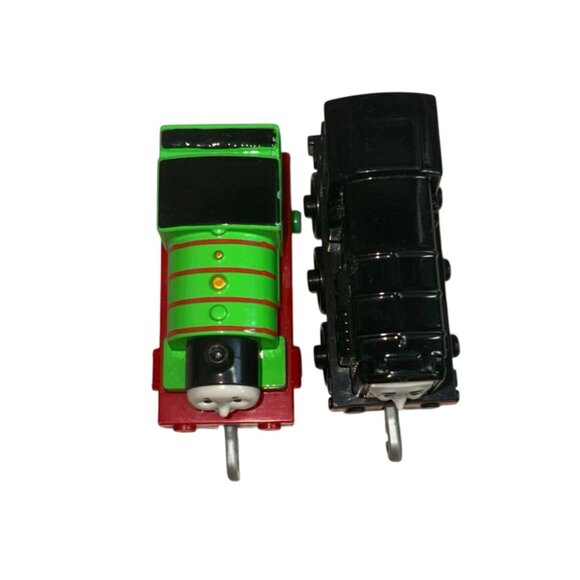 Thomas & Friends Percy And Deisel 2.5" Metal Trains-Used - Picture 2 of 6